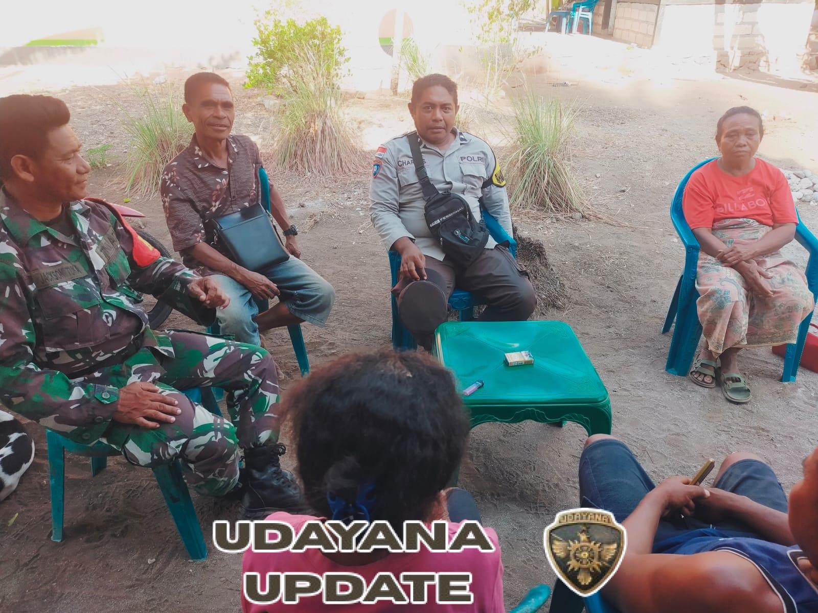 Sinergi Babinsa dan Bhabinkamtibmas Jaga Kamtibmas Desa