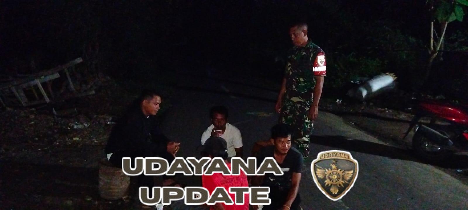 Jaga Kamtibmas, Babinsa Desa Lune Intensifkan Patroli Malam
