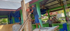 Pengerjaan KDKMP Desa Aeramo Terus Berjalan, Fokus pada Pekerjaan Struktur Dasar