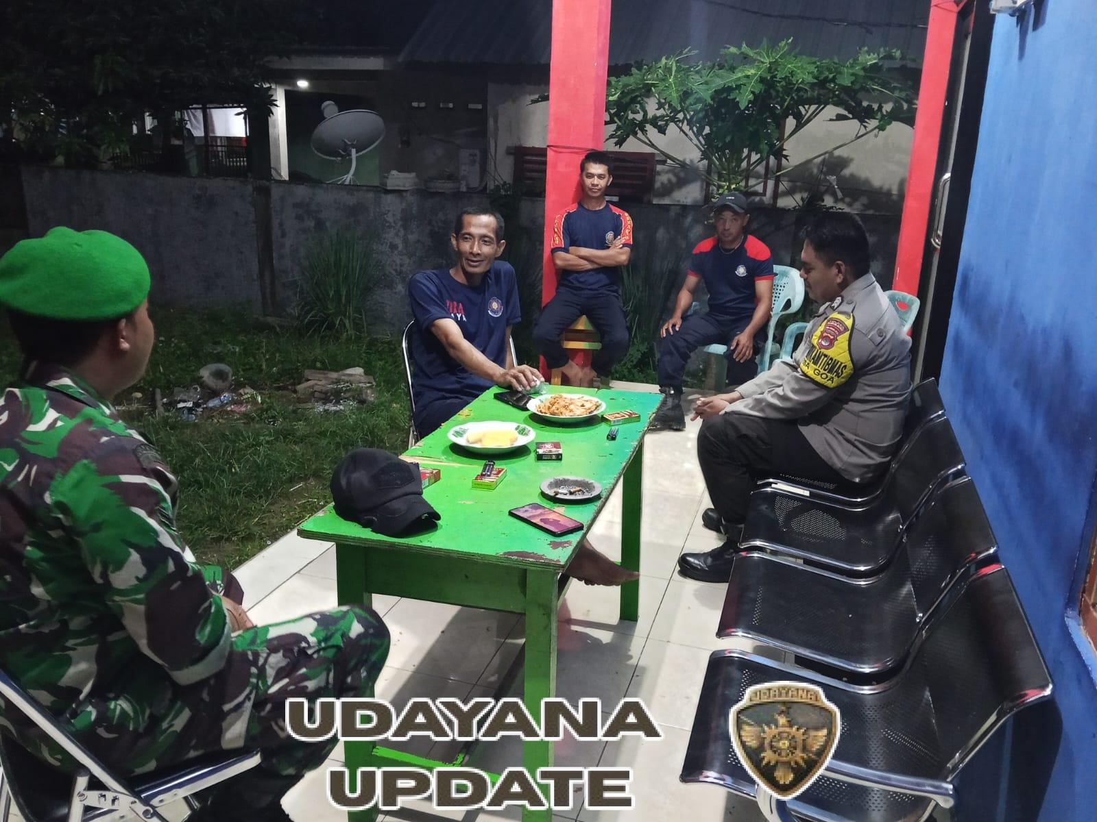 Serda Lalu Tunjung Laksanakan Patroli Wilayah, Warga Jereweh Diimbau Jaga Keamanan