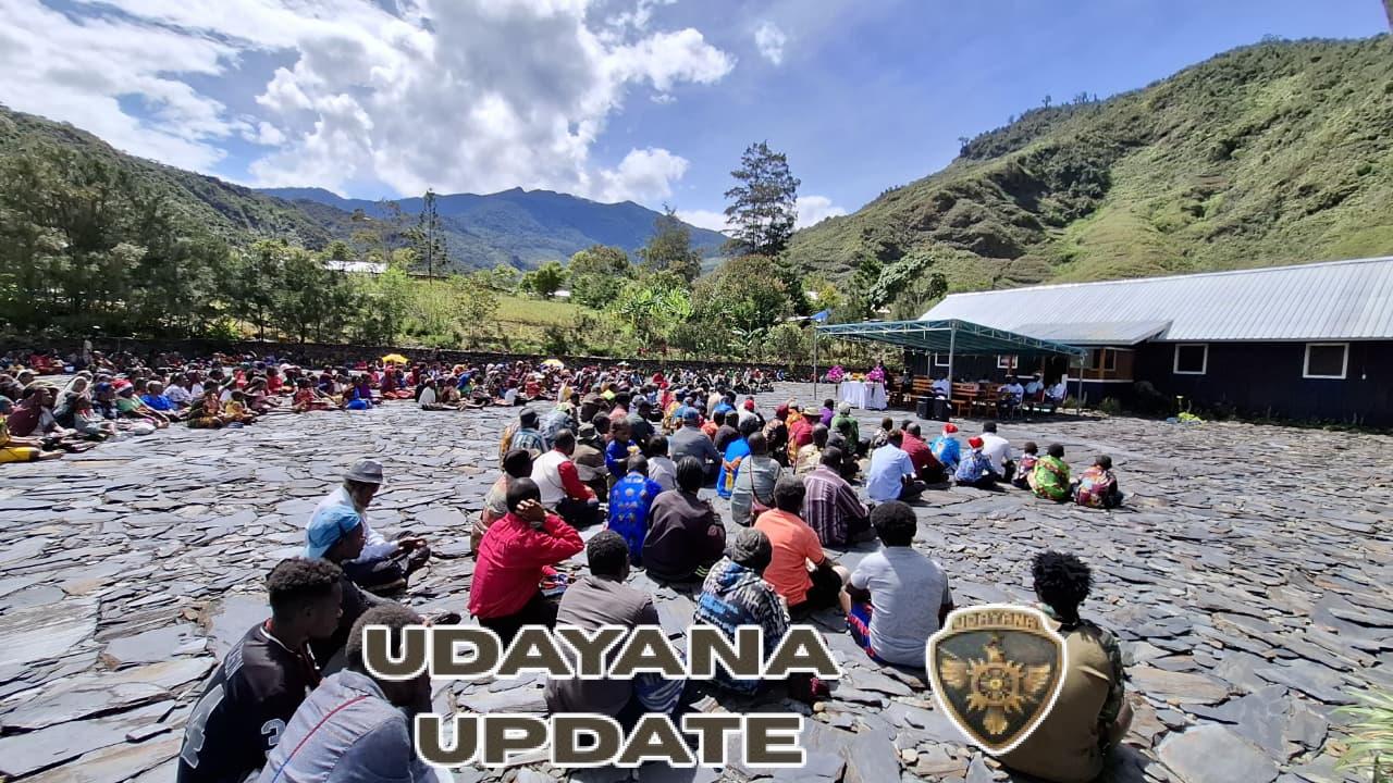 Ibadah Minggu Jadi Simbol Kedekatan Satgas Yonif 743/PSY dan Masyarakat Papua