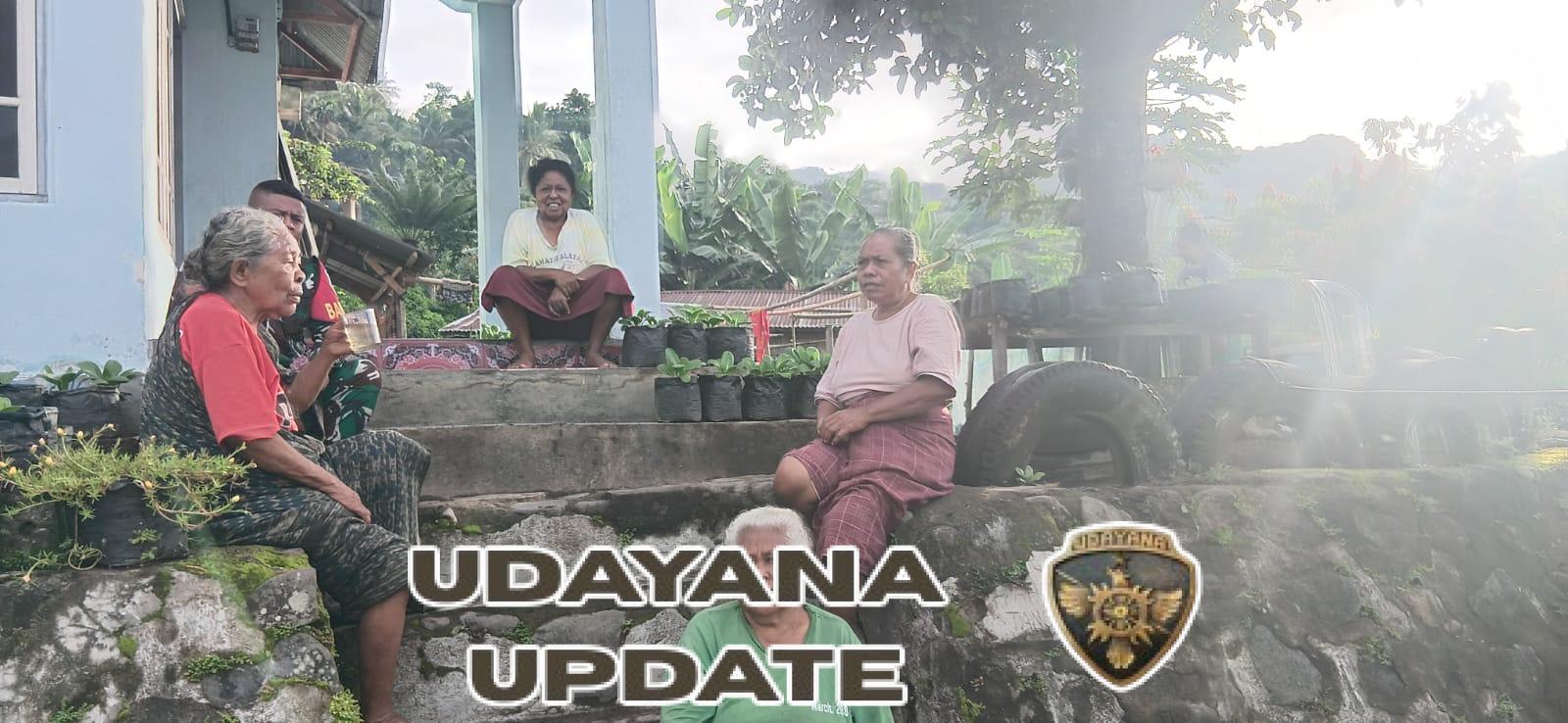 Jalin Kedekatan dengan Warga, Babinsa Desa Nuamulu Laksanakan Monitoring dan Pamwil Wilayah