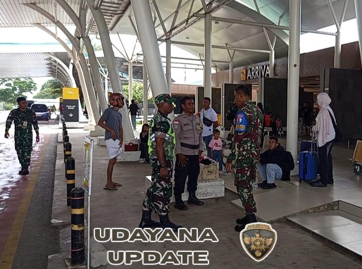 H+4 Tahun Baru Babinsa Tetap Siaga Pengamanan