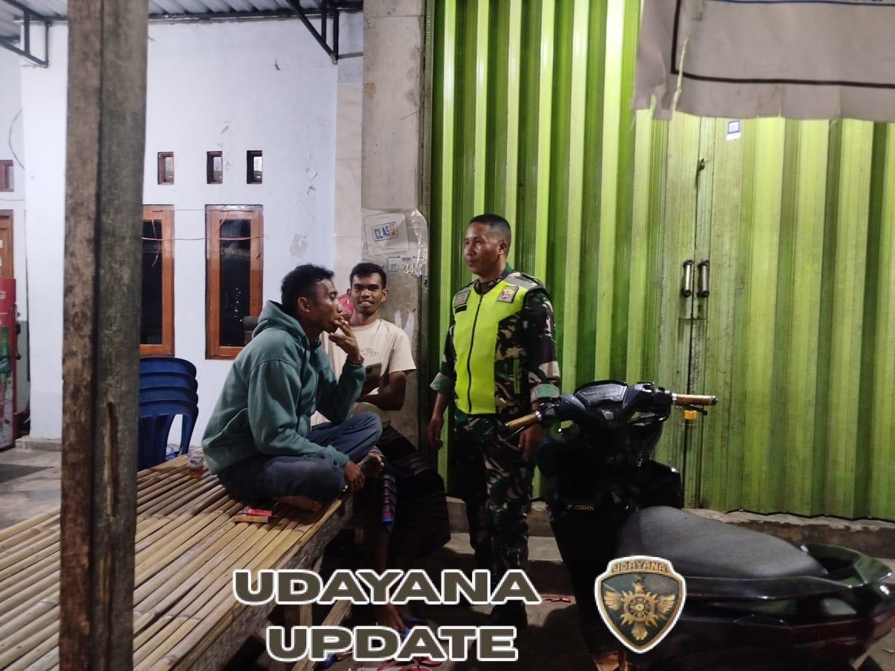 Sinergi Babinsa dan Warga Binaan Tingkatkan Keamanan Desa Melalui Poskamling Aktif