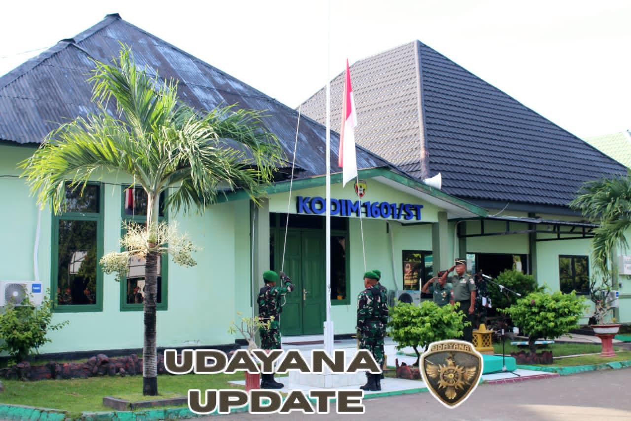 Semangat Tahun Baru 2026, Kodim 1601/Sumba Timur Gelar Upacara Bendera