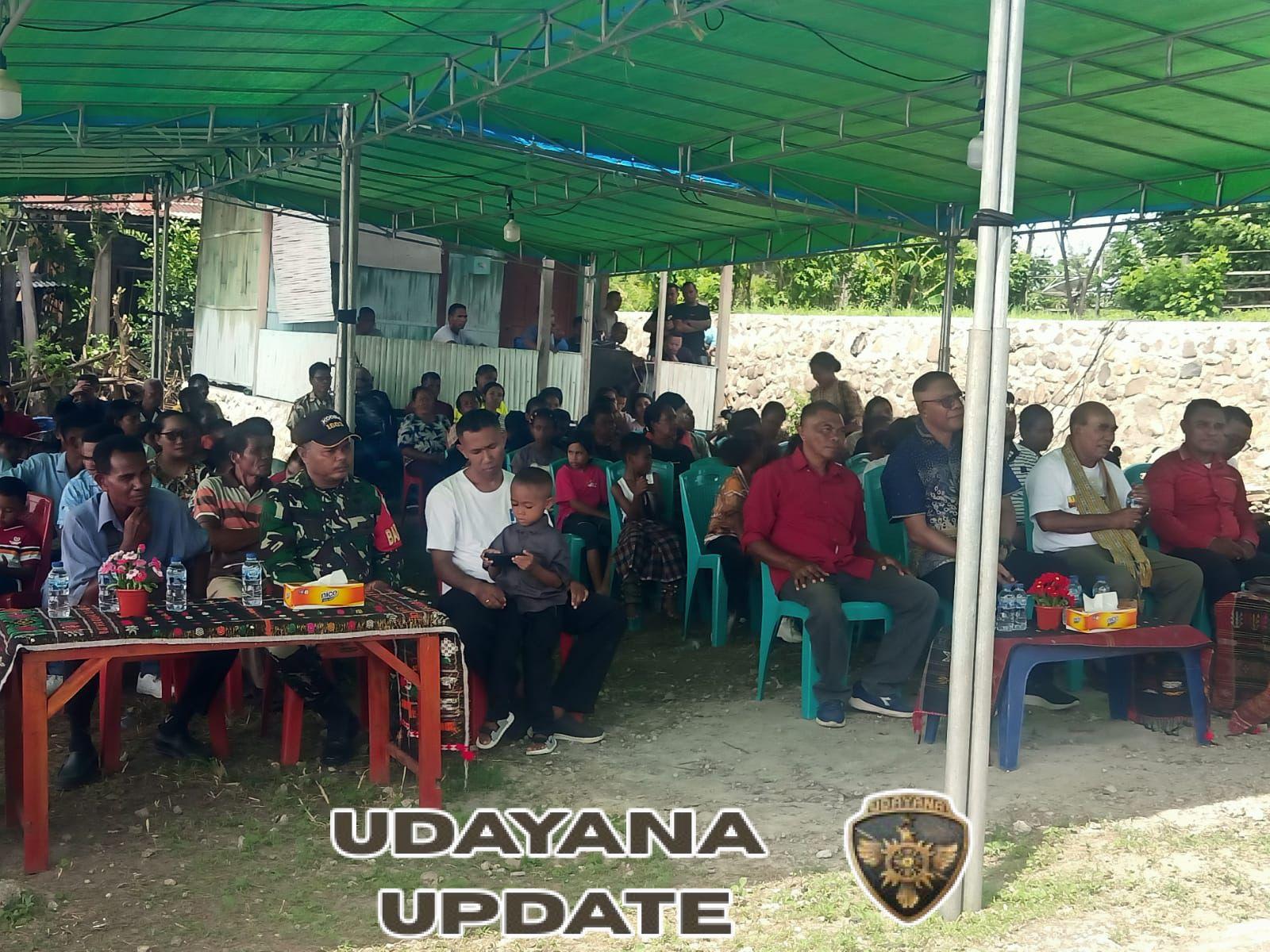 Pererat Kebersamaan, Babinsa Koramil 1603-04/Kwpt Ikut Nataru Desa Watukobu