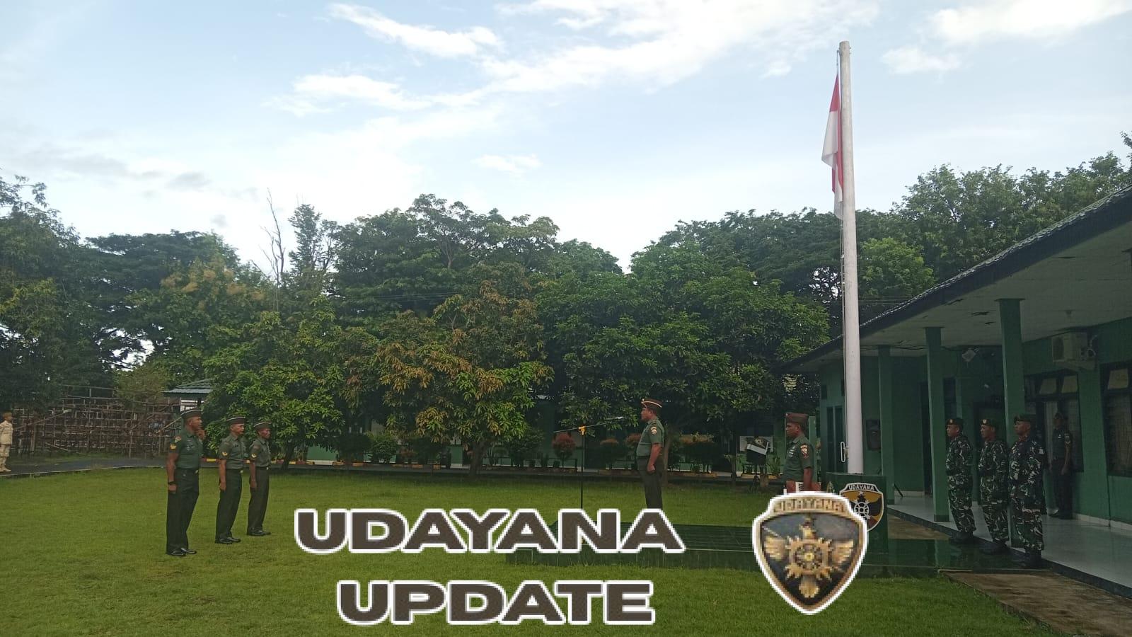 Upacara Awal Bulan Januari 2026, Kasdim 1614/Dompu Tekankan Disiplin dan Tertib Administrasi