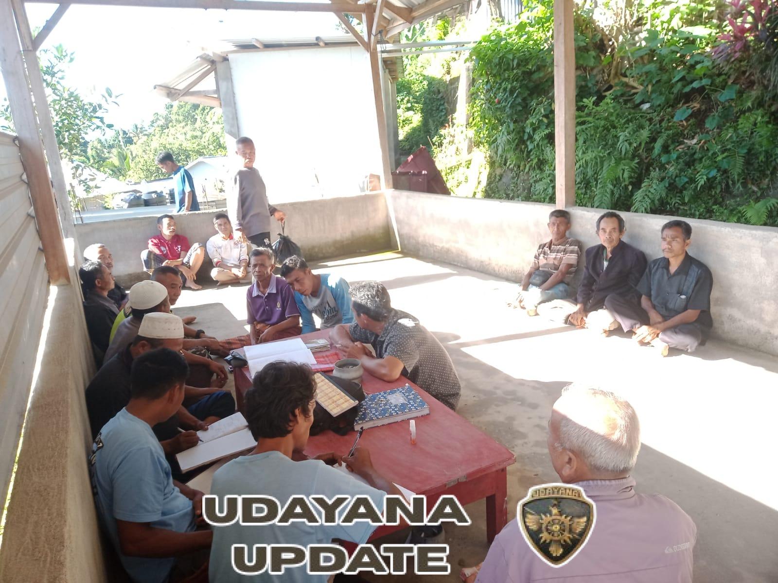 Komsos Babinsa dan Banjar, Perkuat Harmoni Dusun Semenyer