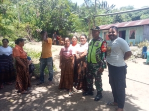 Jaga Kamtibmas, Babinsa Ende Timur Turun Langsung ke Tengah Masyarakat