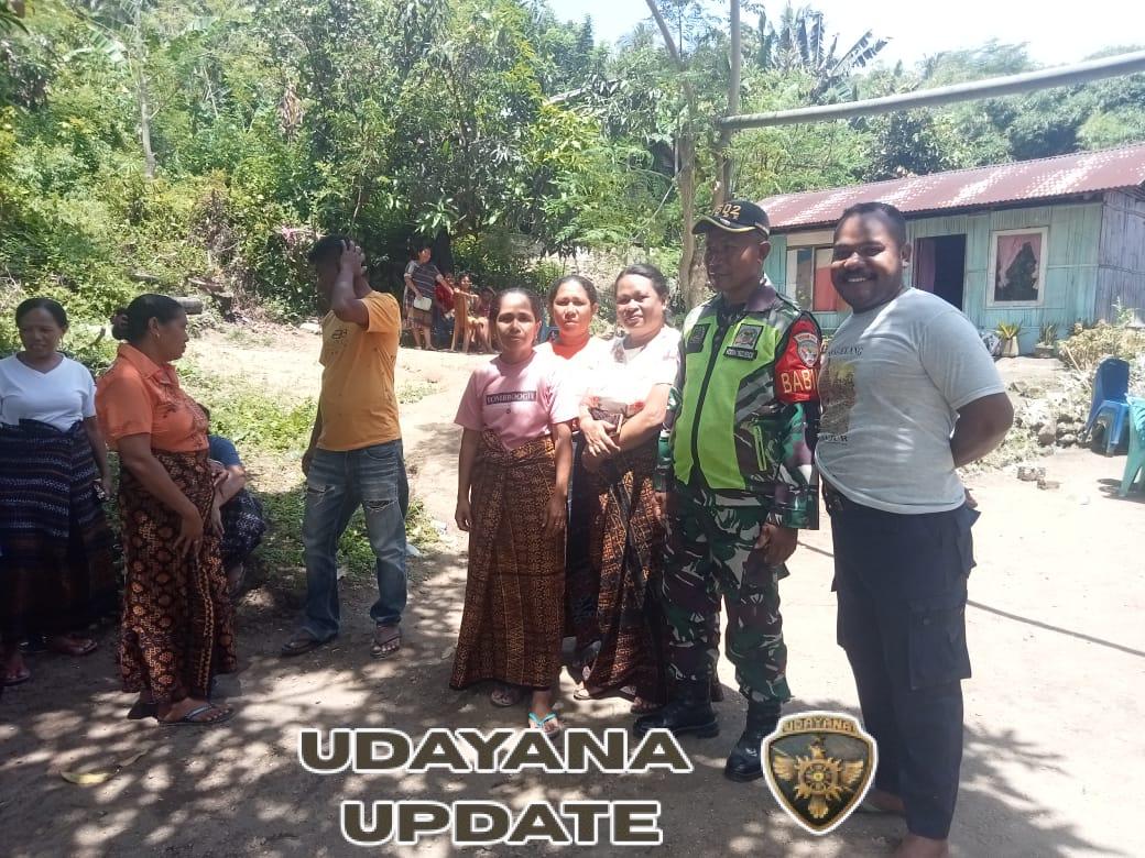 Jaga Kamtibmas, Babinsa Ende Timur Turun Langsung ke Tengah Masyarakat