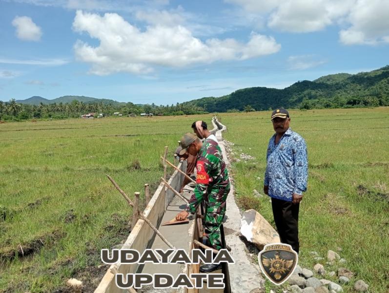 Pastikan Wilayah Aman, Babinsa Koramil 1602-04/Maurole Gelar Pamwil dan Komsos