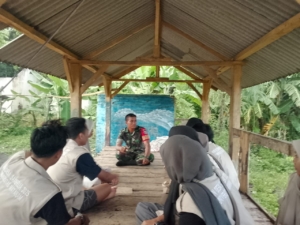 ‎Koptu Antrum Ajak Pemuda Dusun Mekarsari Jauhi Narkoba dan Tawuran