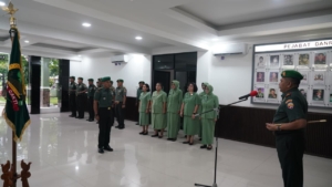 Kolonel Inf. Raden Daniel Bahtiar Kurniawan, S.I.P Resmi Menjabat Kasiops Kasrem 161/WS.