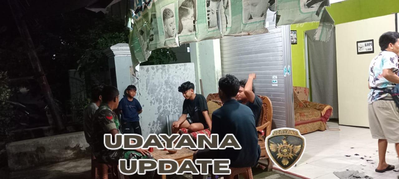 Koramil 1628-02/Sekongkang Gelar Patroli Malam, Wujudkan Kamtibmas Kondusif