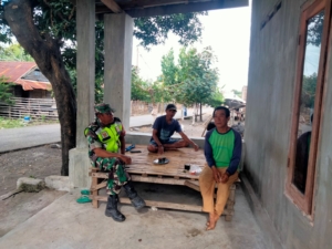 Komsos Koramil Donggo Berjalan Aman, Tertib, dan Lancar