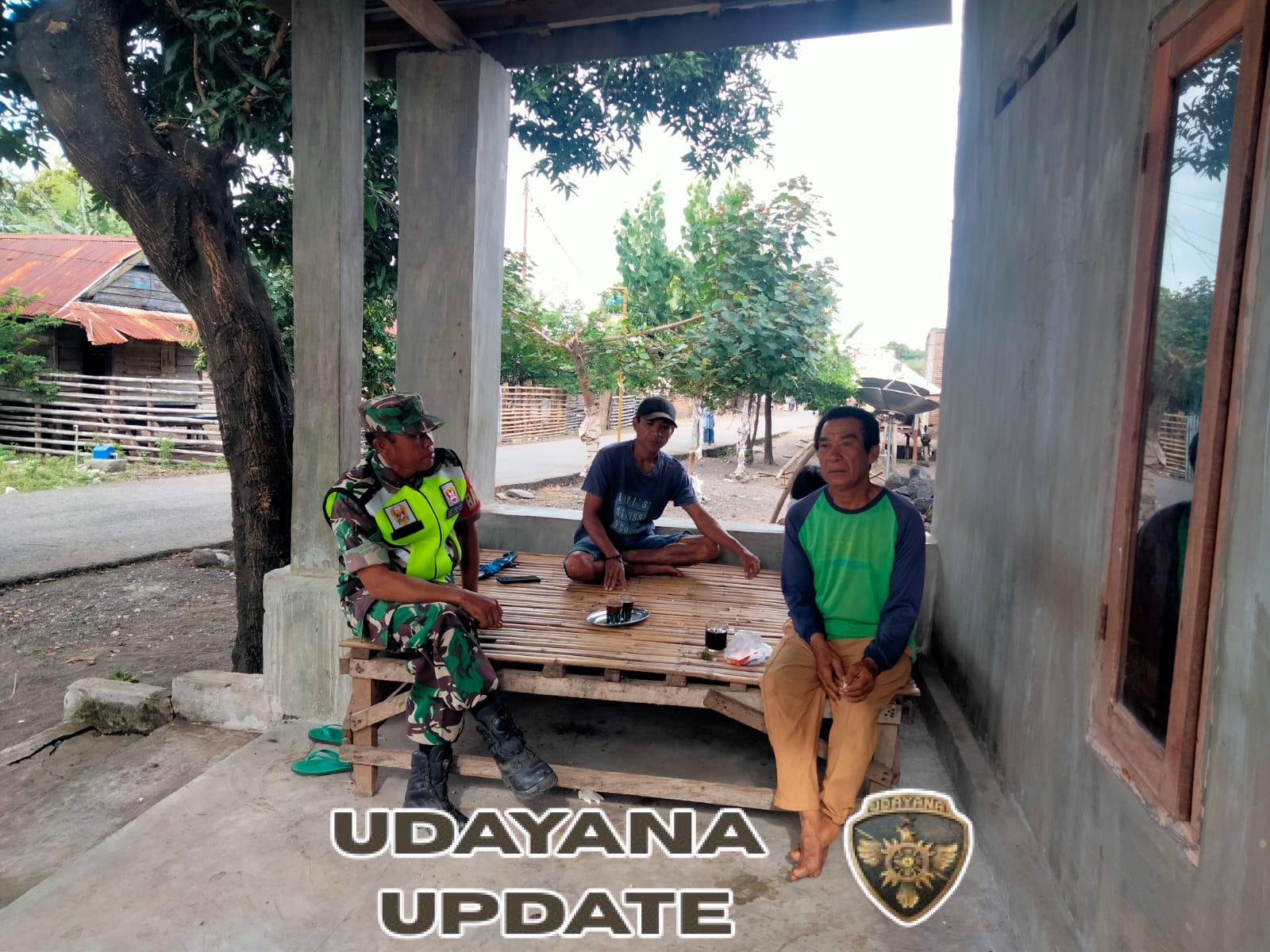 Komsos Koramil Donggo Berjalan Aman, Tertib, dan Lancar