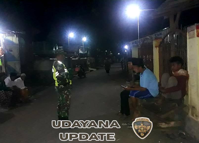 Sertu Hermansah Ingatkan Warga Nipa Jaga Tali Silaturahmi dan Tingkatkan Gotong Royong