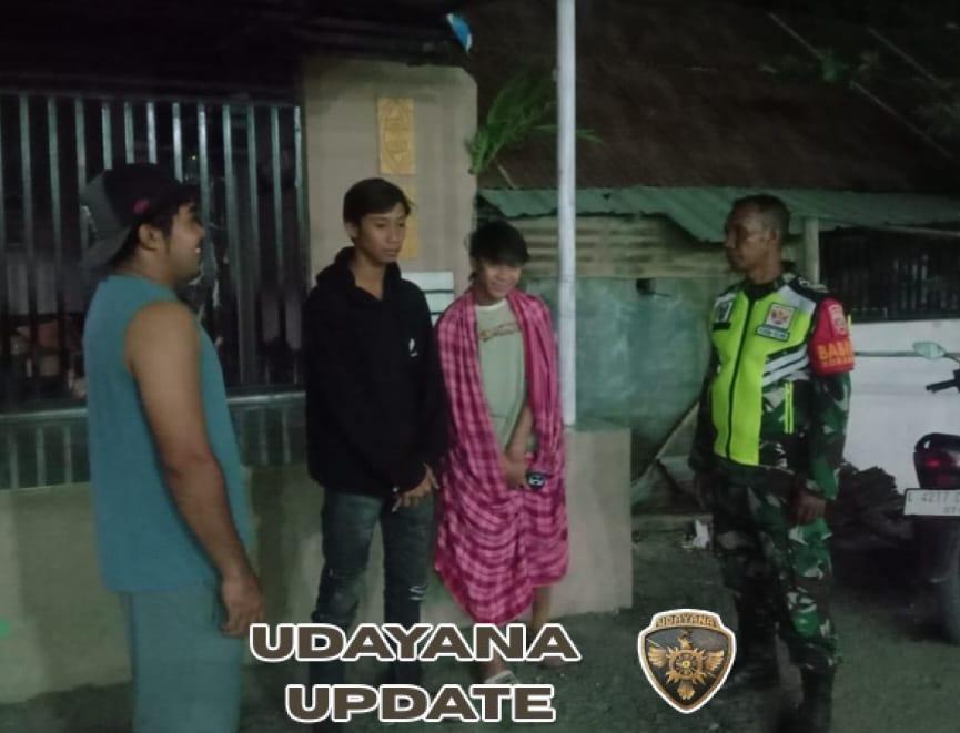 Sertu Sahruddin Ingatkan Pentingnya Pelaporan Tamu Asing di Desa Simpasai