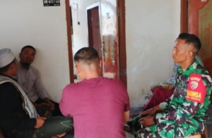 Lewat Komsos, Babinsa Bebidas Tingkatkan Kesadaran Kebersihan dan Kewaspadaan Bencana