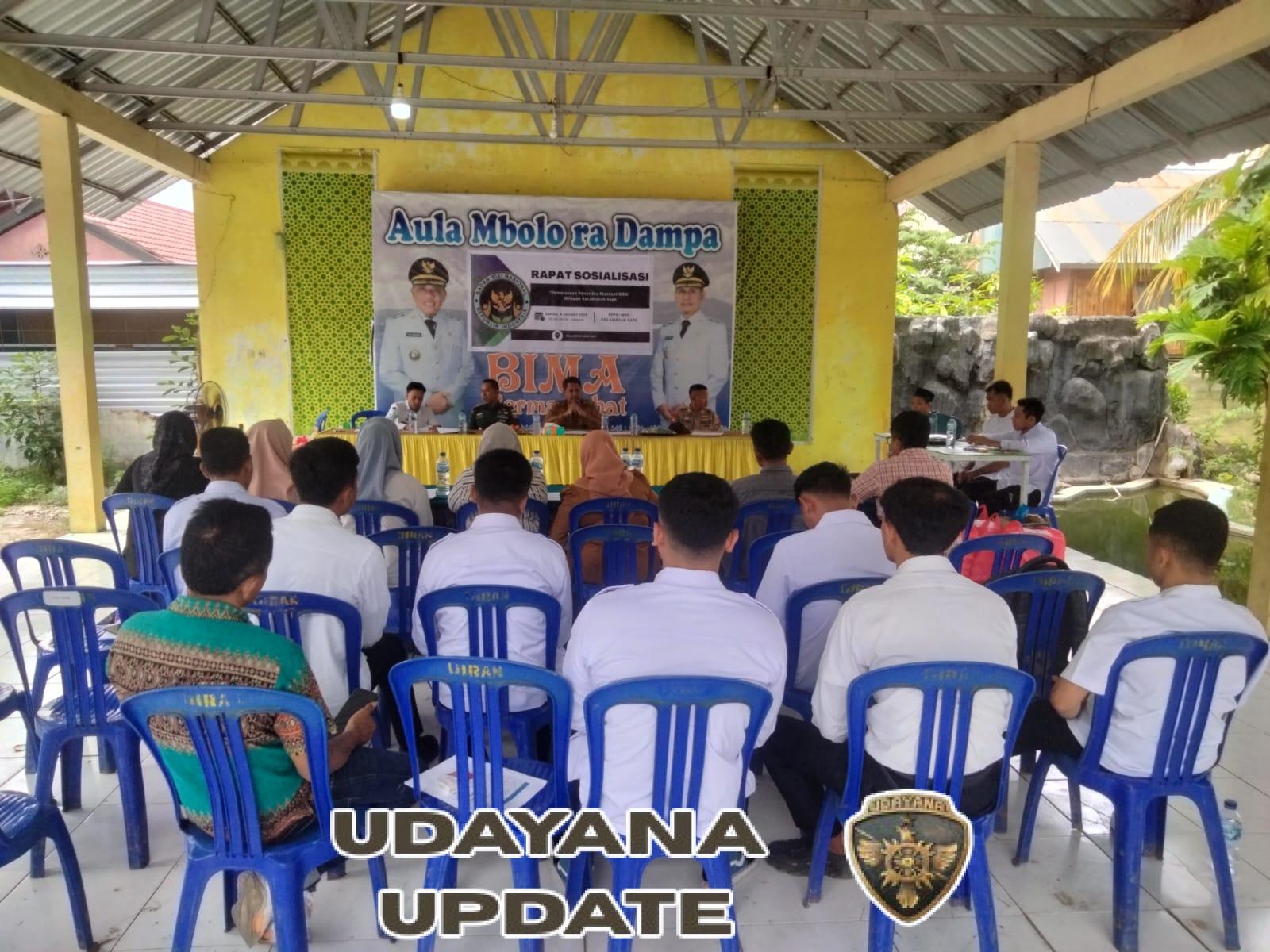 Program Makanan Bergizi Gratis Diperkuat, Danramil 03/Sape Turut Aktif Berpartisipasi