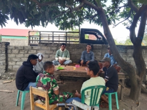 Babinsa Doropeti Himbau Warga Jaga dan Didik Anak Sejak Dini