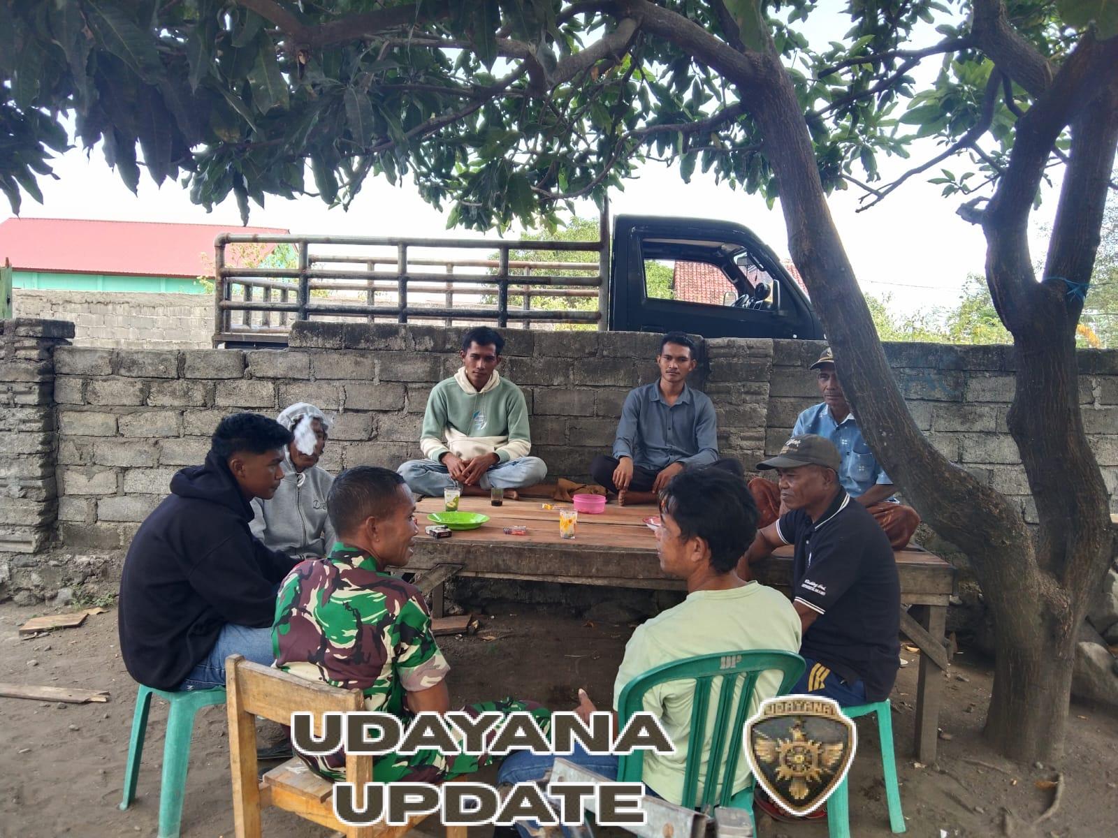 Babinsa Doropeti Himbau Warga Jaga dan Didik Anak Sejak Dini