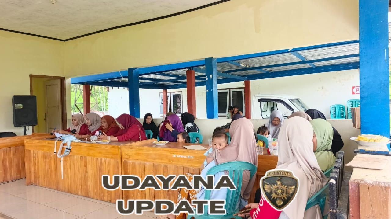 Babinsa Desa Tatar Hadiri Rapat PMT Posyandu TA 2026 di Sekongkang