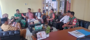 Danramil Seteluk Koordinasi dengan Camat Terkait Lokasi Pembangunan KDKMP