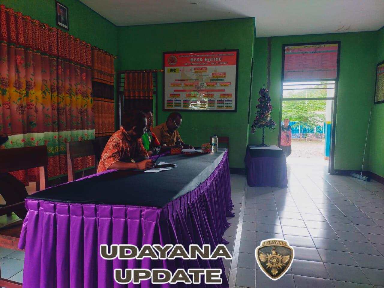 Rapat Perdana Desa Naitae Bahas Kesiapsiagaan Banjir