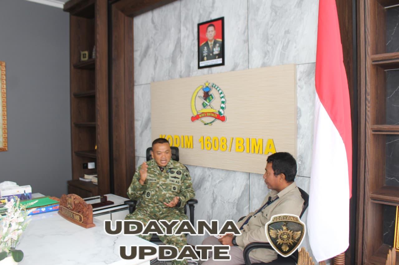 Sinergi Media dan Kodim 1608/Bima, Kunci Stabilitas dan Pembangunan di Bima dan NTB