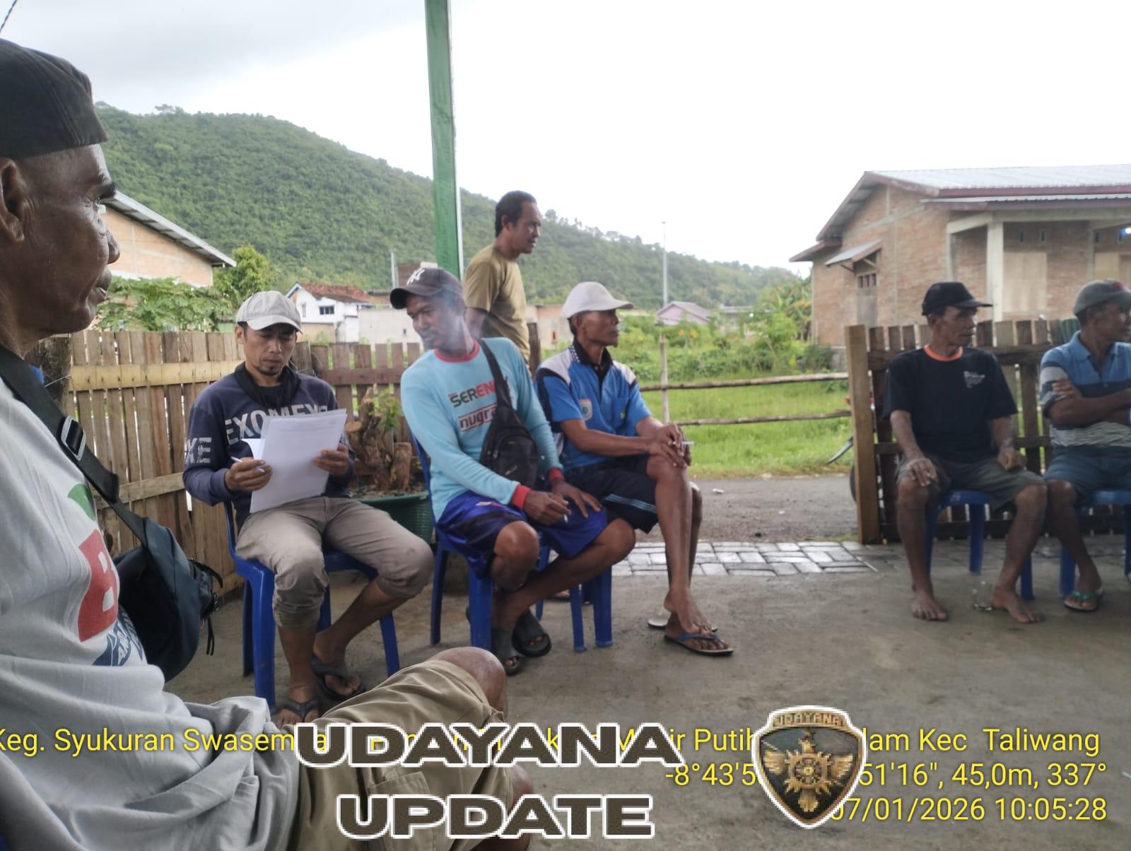 Dukung Ketahanan Pangan, Babinsa Kelurahan Sampir Hadiri Zoom Meeting Nasional