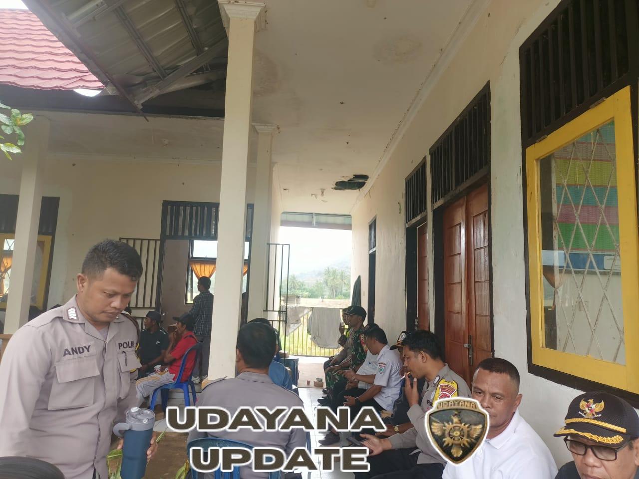 Babinsa Koramil 1628-01/Taliwang Ikuti Zoom Meeting Panen Raya dan Pengumuman Swasembada Pangan Bersama Presiden RI