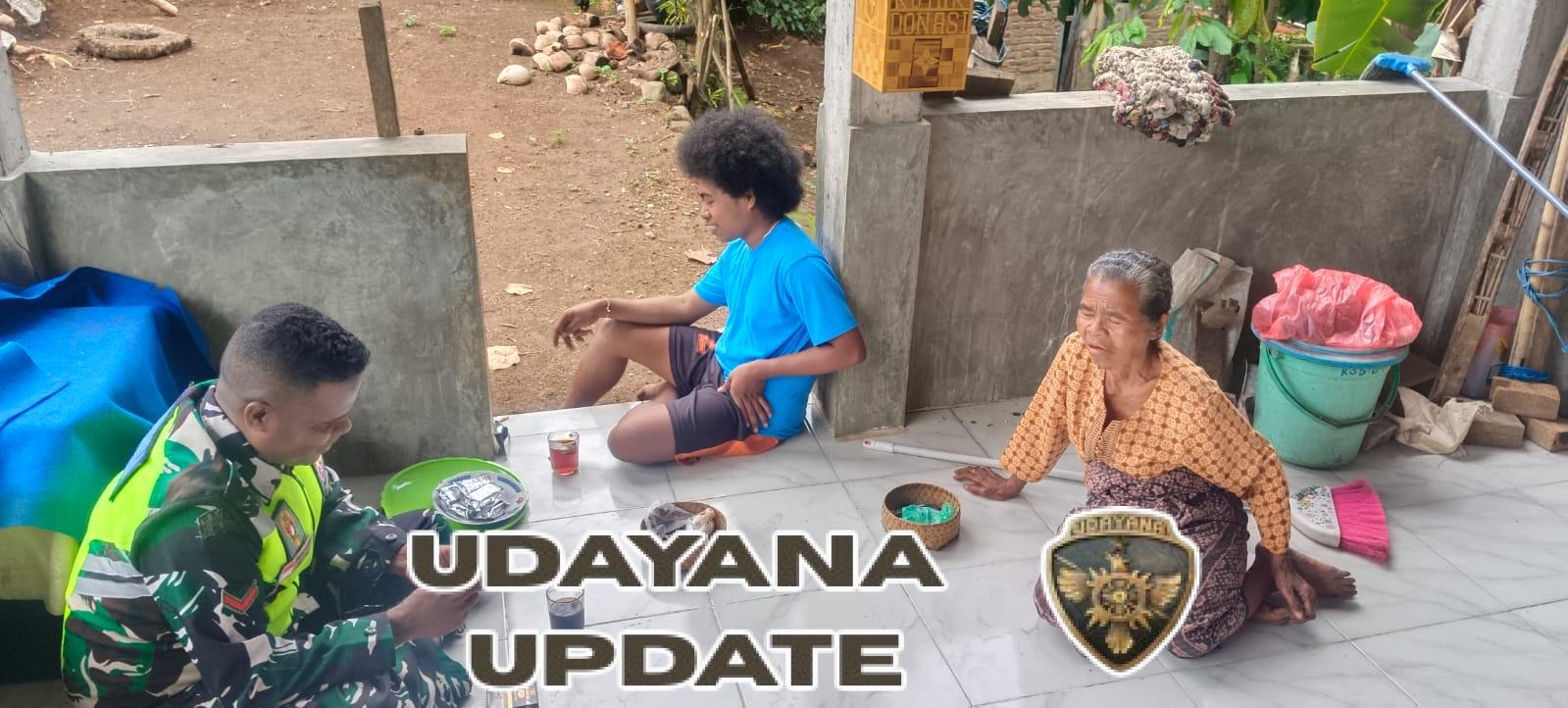 Kopda Imanuel Lobang Tingkatkan Kamtibmas Desa Manulondo Lewat Komsos dan Pamwil