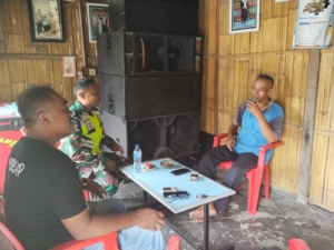 Kopda Melkyanus Lebok Da Cruz Tingkatkan Kamtibmas Desa Maubasa Lewat Komsos dan Pamwil