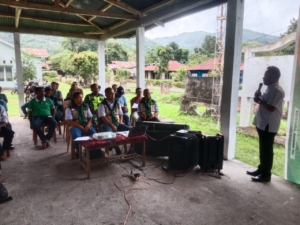 Babinsa Koramil Ende Hadiri Zoom Panen Raya Swasembada Pangan di Maukaro