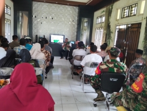 Dukung Ketahanan Pangan Nasional, Babinsa Jereweh Hadiri Zoom Meeting Swasembada Pangan
