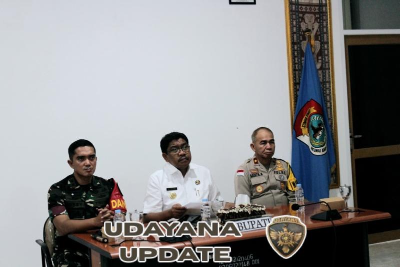 Forkopimda Sumba Timur Menghadiri Vicon Nasional Panen Raya Dipimpin Presiden Prabowo Subianto