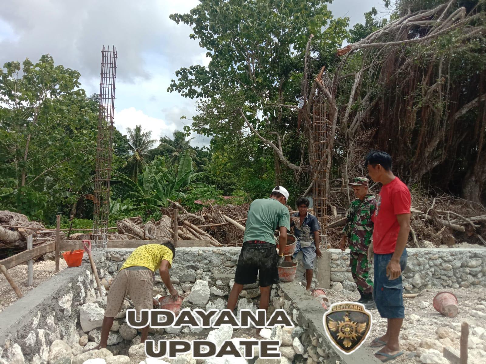 Serka Gilberto Da Costa Awasi Progres Pembangunan Koperasi Desa