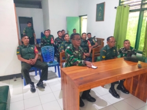 Koramil 1628-01/Taliwang Ikuti Vicon Panen Raya Bersama Presiden RI