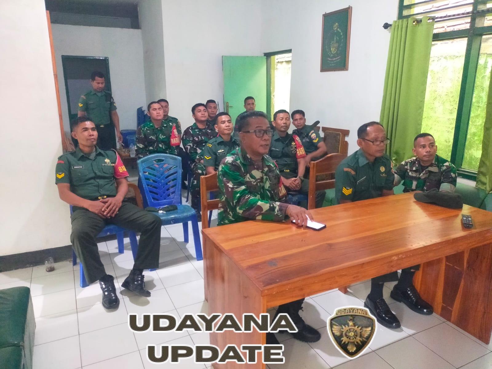 Koramil 1628-01/Taliwang Ikuti Vicon Panen Raya Bersama Presiden RI