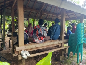 Babinsa Desa Seloto Ikuti Vicon Panen Raya dan Pengumuman Swasembada Pangan Bersama Presiden RI