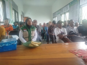 Babinsa Menala Hadiri Zoom Meeting Pengumuman Swasembada Pangan Nasional
