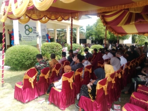 Babinsa Koramil 1625-05/Aesesa Hadiri Hari Amal Bhakti Kemenag Kabupaten Nagekeo