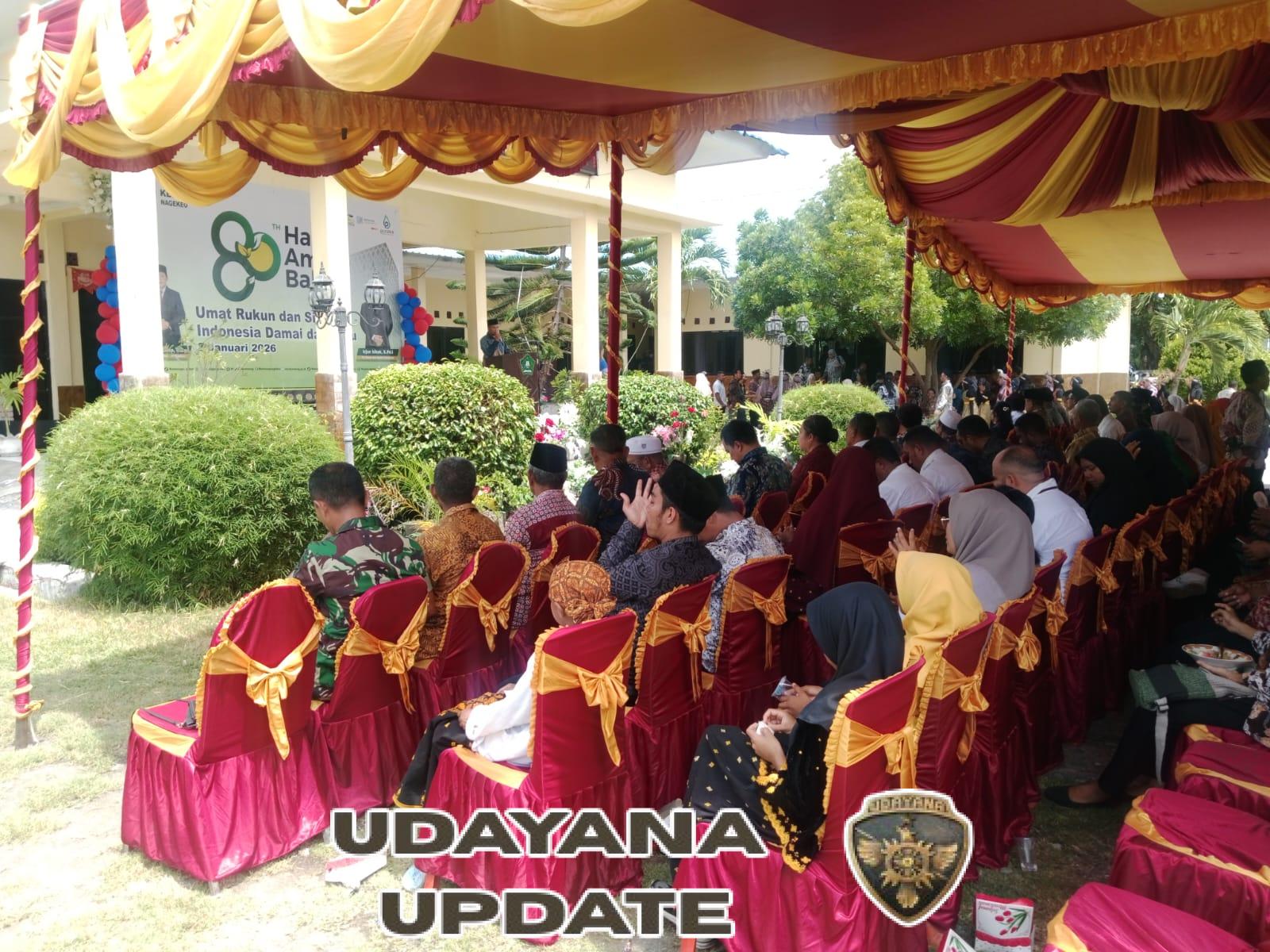 Babinsa Koramil 1625-05/Aesesa Hadiri Hari Amal Bhakti Kemenag Kabupaten Nagekeo