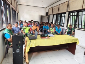 Babinsa Koramil 1602-04/Maurole Amankan Kegiatan Syukuran Swasembada Pangan di Kotabaru