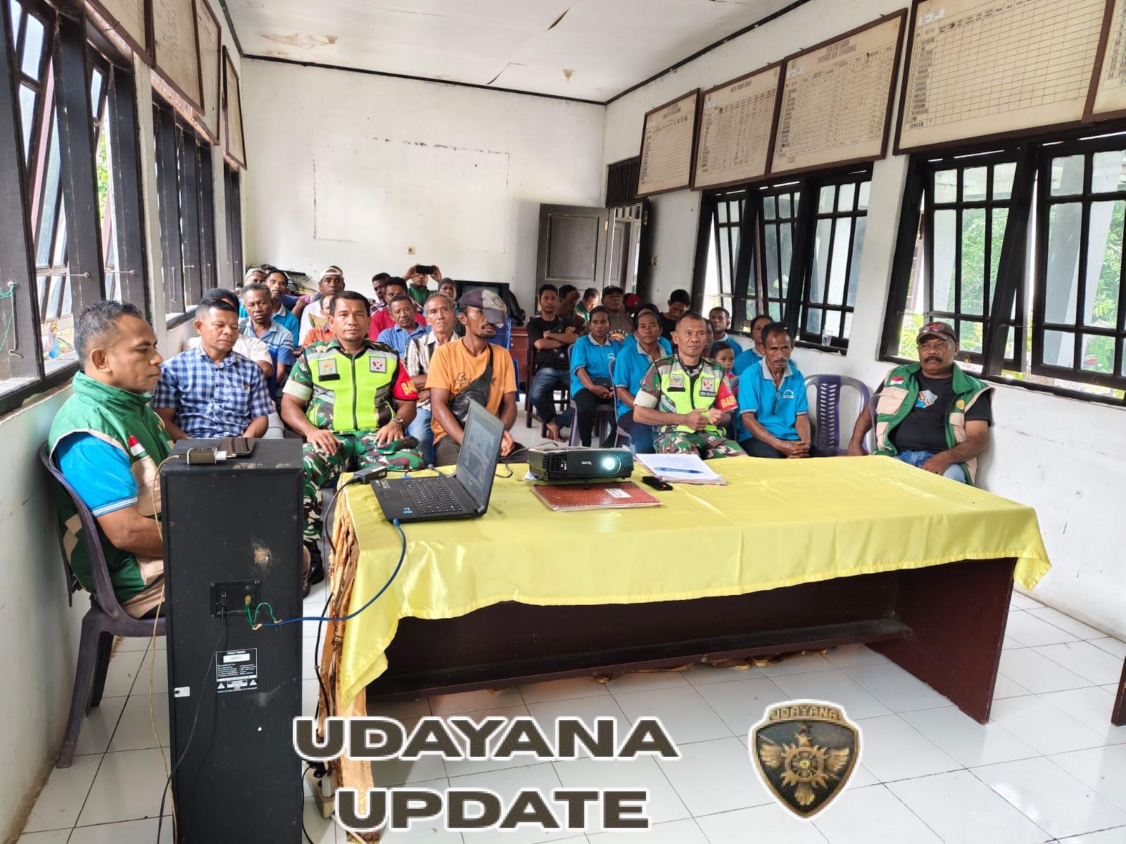 Babinsa Koramil 1602-04/Maurole Amankan Kegiatan Syukuran Swasembada Pangan di Kotabaru