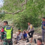 Babinsa Koramil Larantuka Bersinergi dalam Operasi Pencarian Nelayan di Kawalelo