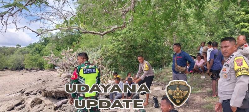 Babinsa Koramil Larantuka Bersinergi dalam Operasi Pencarian Nelayan di Kawalelo