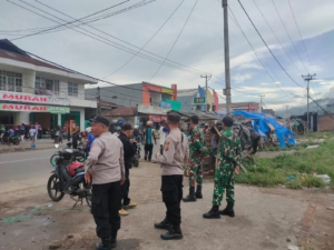 Sinergi TNI–Polri dan Pemda, Penertiban Ex Pasar Geliting Berjalan Aman