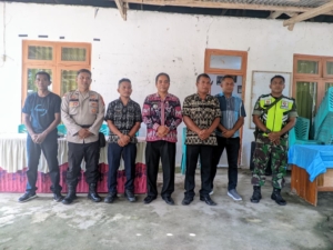 Babinsa Koramil 1627-01/Baa Hadiri Pelantikan PJ Kepala Desa Oematamboli